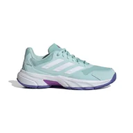 Sneakersy damskie - Damskie Sneakersy ADIDAS COURTJAM CONTROL 3 W ID5712 – Turkusowy - miniaturka - grafika 1