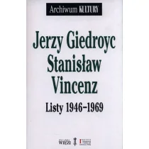 Biblioteka Więzi Listy 1946-1969 - Jerzy Giedroyc, Stanisław Vincenz - Książki o kulturze i sztuce - miniaturka - grafika 1