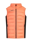 Kurtki i płaszcze dla chłopców - Rock Experience REJV00101-C961 FORTUNE HYBRID JUNIOR VEST Unisex - Kurtka dziecięca 0711 DESERT FLOWER+0208 CAVIAR 8/128 - miniaturka - grafika 1