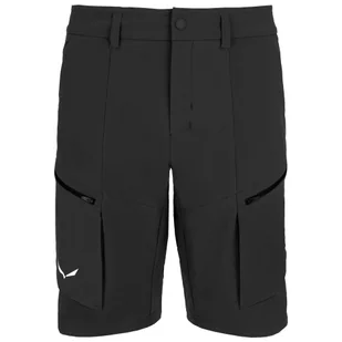 Męskie szorty Salewa Puez Dst M Cargo Shorts Rozmiar: XL / Kolor: czarny - Spodenki męskie - miniaturka - grafika 1
