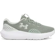 Buty sportowe damskie - Damskie buty do biegania Under Armour UA W Charged Surge 4 - zielone - miniaturka - grafika 1