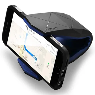 Spigen Uniwersalny uchwyt samochodowy Stealth czarny - Uchwyty samochodowe do telefonów - miniaturka - grafika 1