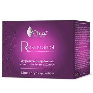 AVA RESVERATROL Wygładzenie i ujędrnienie Krem z kompleksem Coffee Up, 50ml >> 0zł za wysyłkę przy zakupach od 149 zł << - Kremy do twarzy - miniaturka - grafika 1