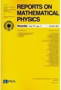Czasopisma - Reports on Mathematical Physics 92/2 - Polska - miniaturka - grafika 1