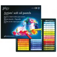 Przybory szkolne - Mungyo Pastele olejne miękkie MOPV-48 48 szt. - miniaturka - grafika 1