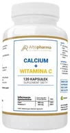 Witaminy i minerały - Suplement diety, AltoPharma, Calcium 400mg + Vitamina C, 120 Kaps. - miniaturka - grafika 1