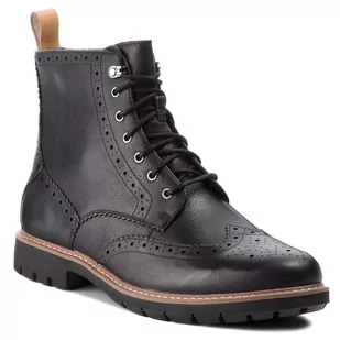 Clarks Kozaki Batcombe Lord 261348577 Black - Kozaki damskie - miniaturka - grafika 1