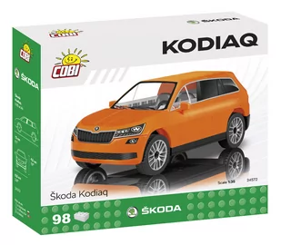 Cobi 24572 Cars Skoda Kodiaq 98kl - Klocki - miniaturka - grafika 1