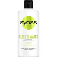 Odżywki do włosów - Syoss Curls & waves conditioner odżywka do włosów falowanych i kręconych 440ml - miniaturka - grafika 1