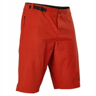 Spodenki rowerowe - Krótkie Spodenki Rowerowe Fox Ranger W/Liner Red Clay Wkładka rozmiar 30 - miniaturka - grafika 1