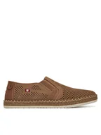 Espadryle męskie - Rieker Espadryle B5297-64 Brązowy - miniaturka - grafika 1