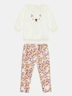 Guess Komplet bluzka i spodnie A4BG01 WC910 Écru Regular Fit - Bluzki damskie - miniaturka - grafika 1