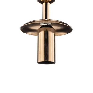 Alfa Żyrandol Volda Picolo 3-pkt. czarny/złoty okrągły - Lampy sufitowe - miniaturka - grafika 5