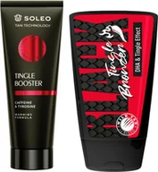Balsamy i kremy do opalania - Soleo Tan Technology Tingle Booster Przyspieszacz + Wild Tan Black Tingle Gratis - miniaturka - grafika 1