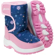 Moda i Uroda OUTLET - Buty zimowe dziecięce MARTES MELTIS 26 śnieżynki - miniaturka - grafika 1
