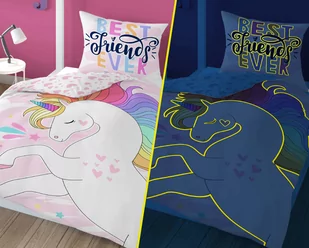 Pościel 140 x 200 2cz FLUO Młodzieżowa Jaime 4537A - Pościel dla dzieci - miniaturka - grafika 2