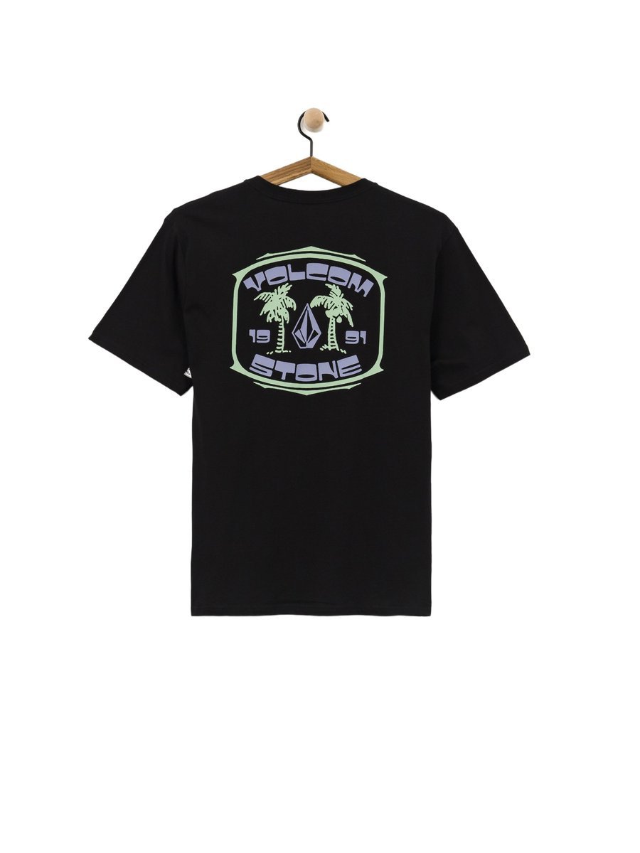 Koszulka VOLCOM 26 91 Palm Bsc - Black - L