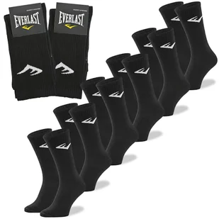 EVERLAST Skarpety Męskie 6 par Sportowe Długie Czarne Rozmiar 43-46 - Everlast - Skarpetki męskie EVERLAST Skarpety Męskie 6 par Sportowe Długie Czarne Rozmiar 43-46 - Everlast - Skarpetki męskie - miniaturka - grafika 1