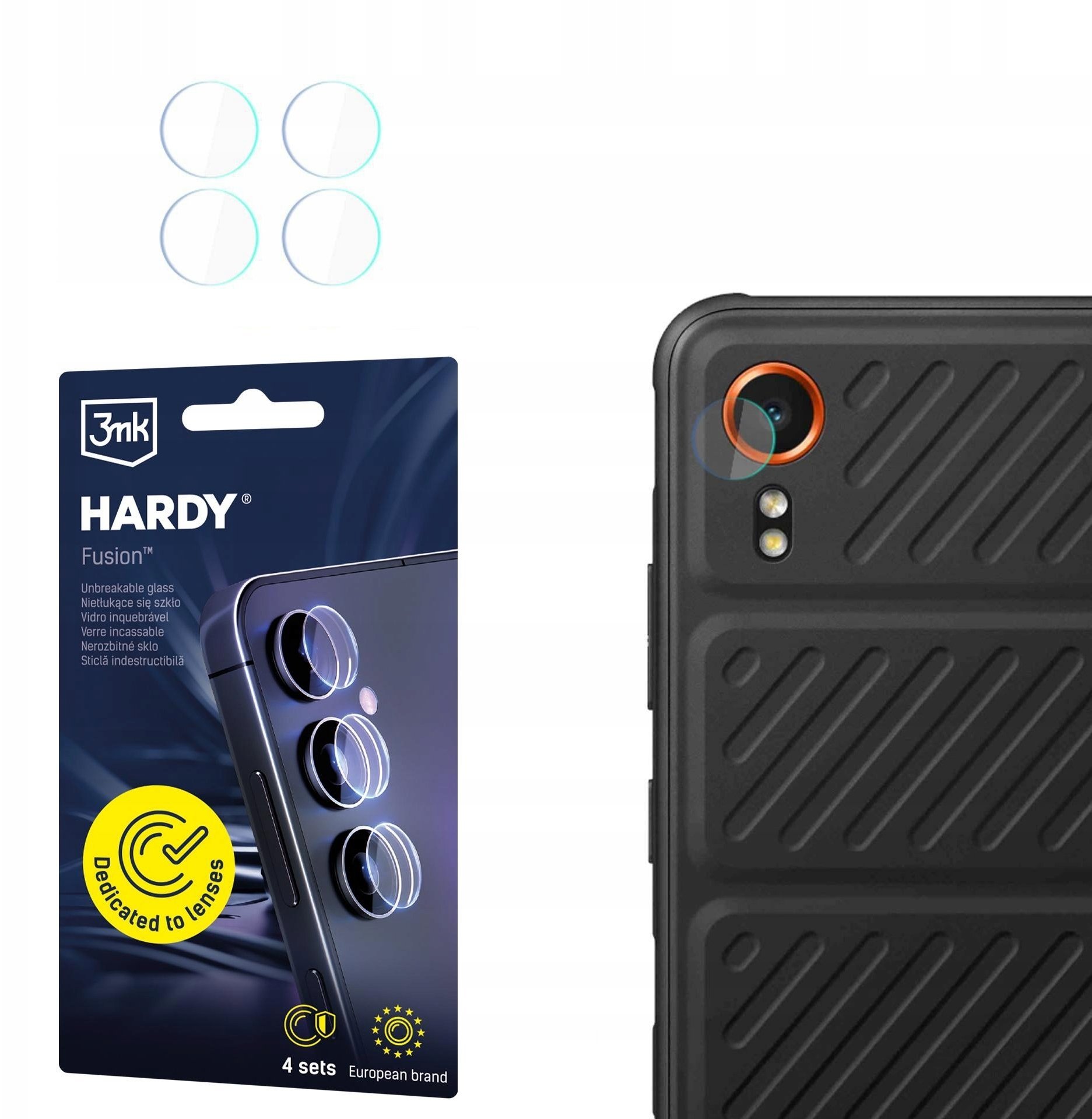 3MK Samsung Galaxy XCover 7 - 3mk Hardy Fusion Lens Protection