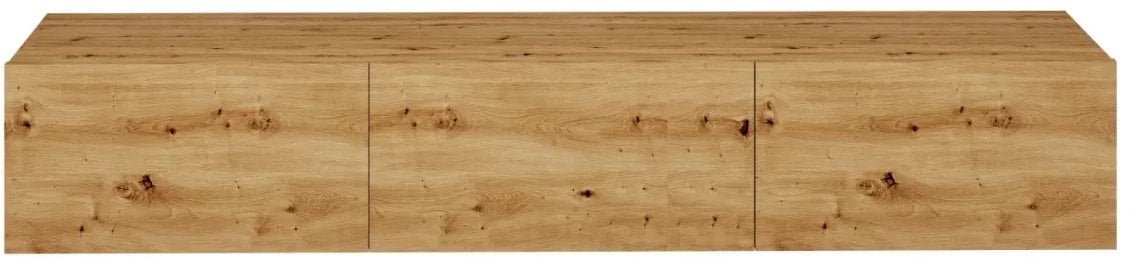 Szafka RTV GABI 180cm dąb artisan wisząca KOCOT MEBLE