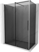 Kabiny prysznicowe - Mexen Velar kabina prysznicowa rozsuwana 150x85 cm, grafit, gun gray szczotkowany - 871-150-085-41-66 - miniaturka - grafika 1