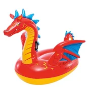 Zabawki do kąpieli - Intex Mystical Dragon Ride-On, wymiary po spuszczeniu powietrza: 1,98 m x 1,73 m (57577NP) - miniaturka - grafika 1