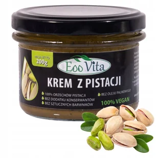 Krem z pistacji 200g - Słodkie kremy i masła - miniaturka - grafika 1