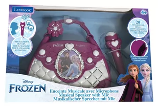 Lexibook, Torebka Z Głośnikiem I Mikrofonem Frozen, Zmieniacz Głosu, Kabel Line-In K102Fz - Zabawki interaktywne dla dzieci - miniaturka - grafika 1