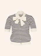 Swetry damskie - Frame Kardigan The Sailor Tie Z Wiązaniem blau - miniaturka - grafika 1