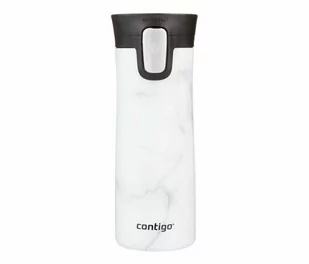 Kubek termiczny CONTIGO Pinnacle Couture 420 ml (biały) White Marble - Kubki termiczne - miniaturka - grafika 1