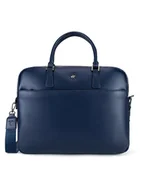 Torby na laptopy - Beverly Hills Polo Club Torba na laptopa BHPC-L-016-07 Granatowy - miniaturka - grafika 1
