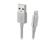 Kable - SBS USB - Lightning, 1m, Srebrny | - miniaturka - grafika 1