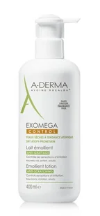 A-Derma PIERRE FABRE Exomega Control mleczko emolient przeciw drapaniu 400 ml - Balsamy i kremy do ciała - miniaturka - grafika 2