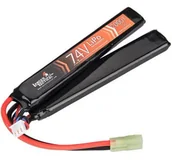 Amunicja i osprzęt ASG - Akumulator Lancer Tactical 7,4V 2000mAh Double Sticks Lipo 15C - miniaturka - grafika 1