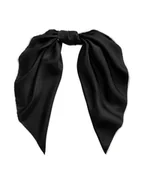 Czapki i chusty sportowe damskie - LAUREN RALPH LAUREN Chusta 454966215001 Czarny - miniaturka - grafika 1