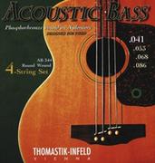 Struny gitarowe  - Thomastik zestaw strun do akustycznego basu fosforowego z rdzeniem nylonowym AB344 4-struny (G, D, A, E) 669735 - miniaturka - grafika 1