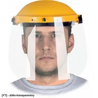 Okulary ochronne - OTFS-VI - osłona twarzy z szybki przeciwodpryskowej, ramki i nagłowia. - miniaturka - grafika 1
