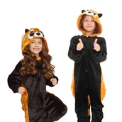 Stroje karnawałowe - Piżama Onesie Kigurumi Kostium Przebranie Ruda Panda Dzieci 125 - 135Cm - miniaturka - grafika 1
