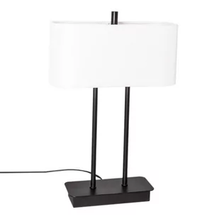 BY RYDENS By Rydéns Luton lampa stołowa, biała/czarna, 56cm - Lampy stojące - miniaturka - grafika 1
