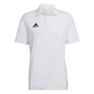 adidas ENT22 męska koszulka polo, biała - Koszulki męskie - miniaturka - grafika 1