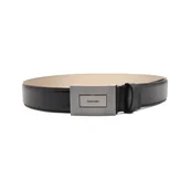 Paski - Calvin Klein Skórzany pasek ADJ FORMAL PLAQUE - miniaturka - grafika 1