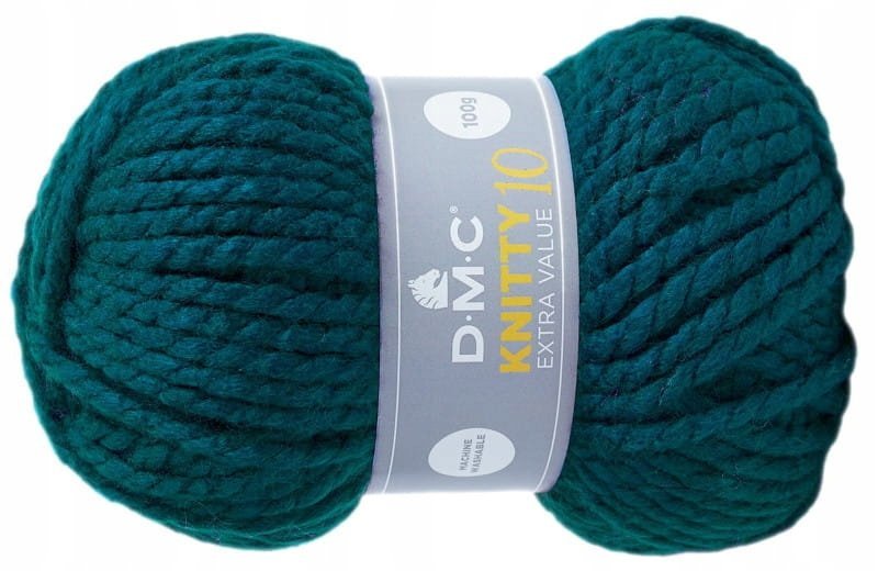 WŁÓCZKA DMC KNITTY 10 kol. 691 / morska zieleń