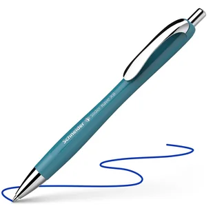 Długopis Schneider SLIDER RAVE POWER, jasnoniebieski, 1,4 mm - Długopisy - miniaturka - grafika 1