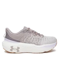 Buty sportowe damskie - Buty do biegania Under Armour Ua W Infinite Elite 3027199-106 Szary - miniaturka - grafika 1