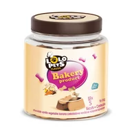 Przysmaki dla psów - Lolopets Ciastka dla psa kości S mix w słoikach 210 g - miniaturka - grafika 1