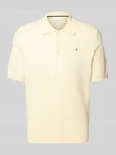 Koszulki męskie - Koszulka polo z wyhaftowanym logo - miniaturka - grafika 1