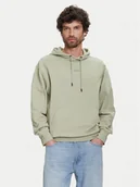 Bluzy męskie - BOSS Bluza WeSmallhood 50514530 Zielony Regular Fit - miniaturka - grafika 1