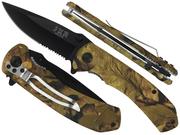 Noże - Joker Nóż JKR430 kamuflaż (JKR430) JKR430 - miniaturka - grafika 1