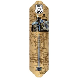 Termometr Route 66 Map - Termometry domowe - miniaturka - grafika 1