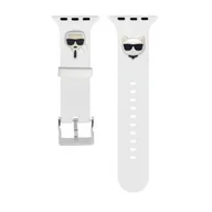 Akcesoria do smartwatchy - Apple Pasek wymienny Karl Lagerfeld Karl and Choupette na Watch 42/44/45mm KLAWLSLCKW - miniaturka - grafika 1